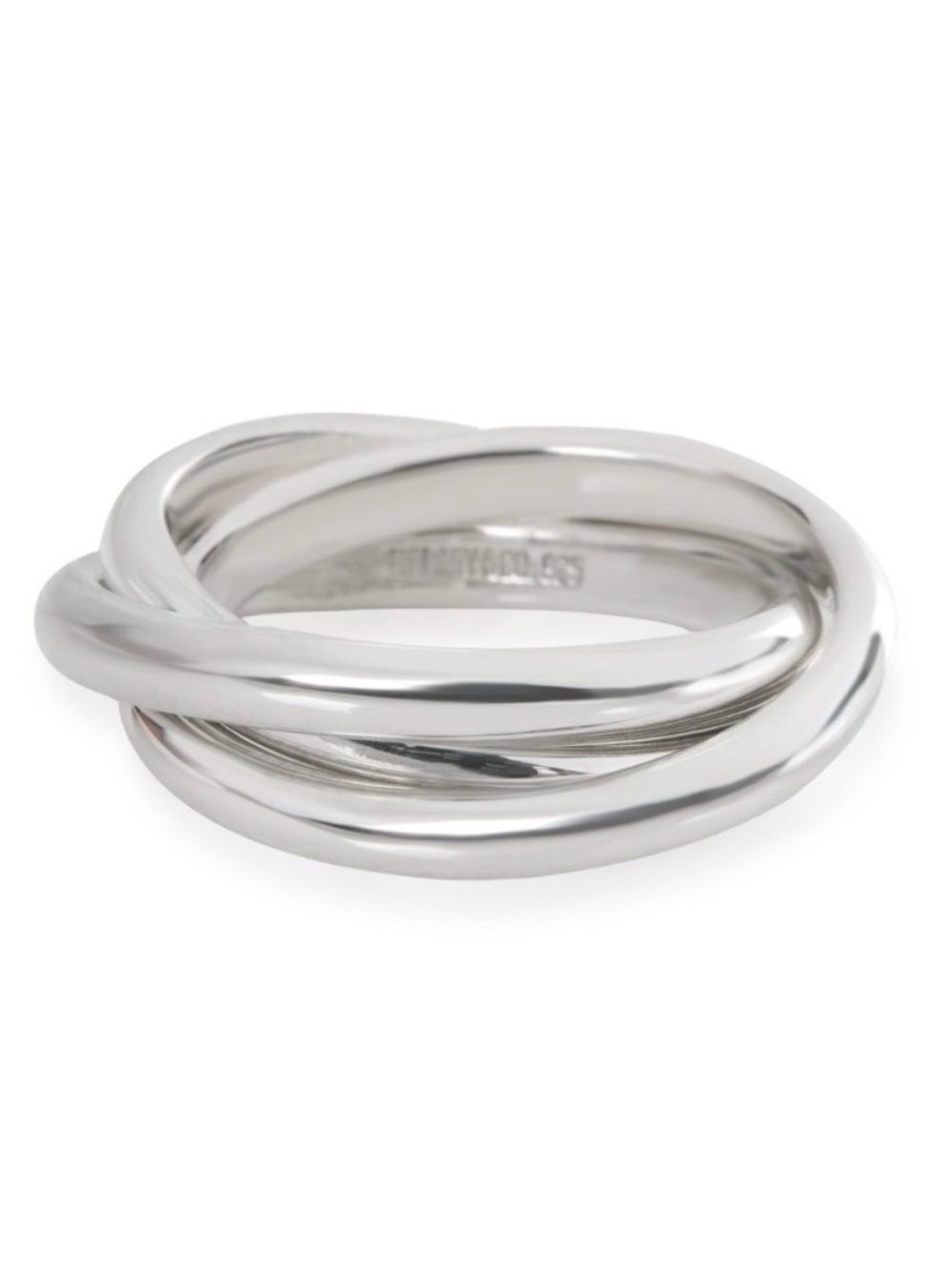 Tiffany & Co. Triple Interlock  Ring